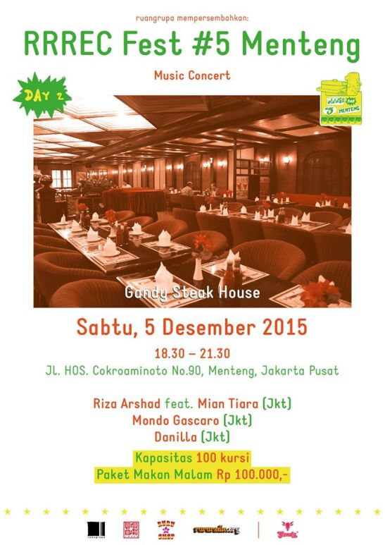 Sabtu, 5 Desember 2015 - Gandy