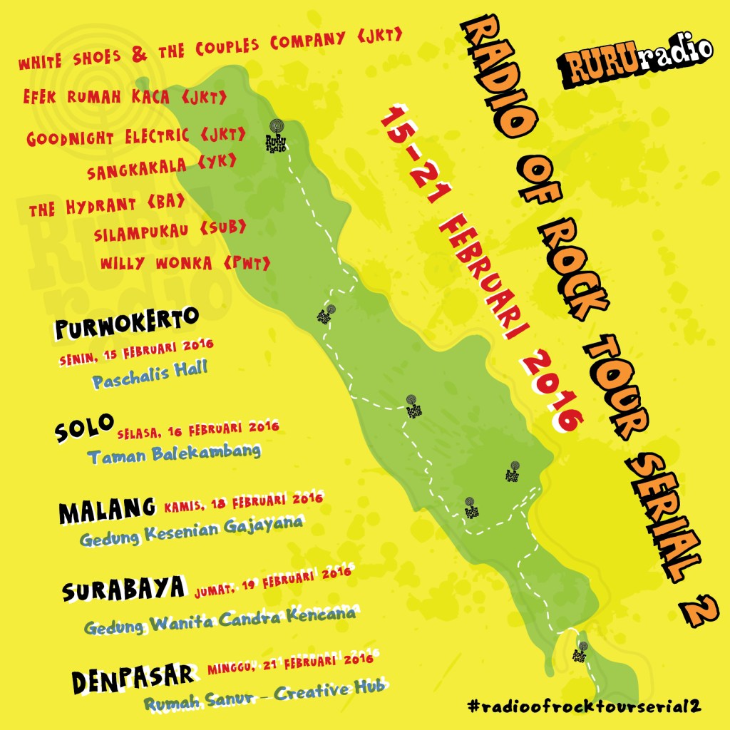 Pergi Tur, #radioofrockserial2 Dimulai